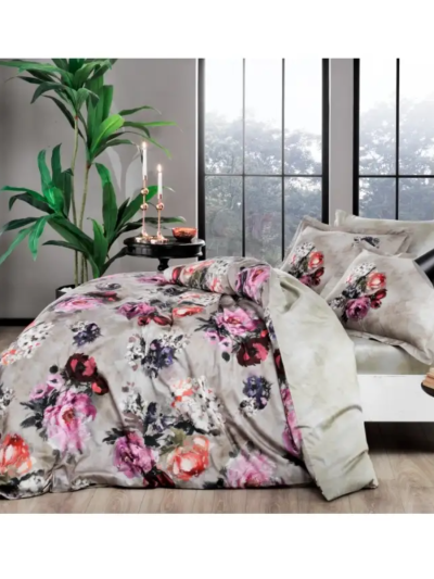 Постельное белье Digital Saten Family Selva V02 Bej