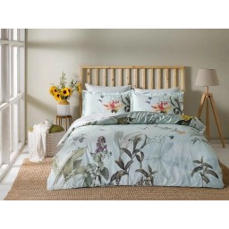 Постельное белье Digital Saten Laden V01 Mint