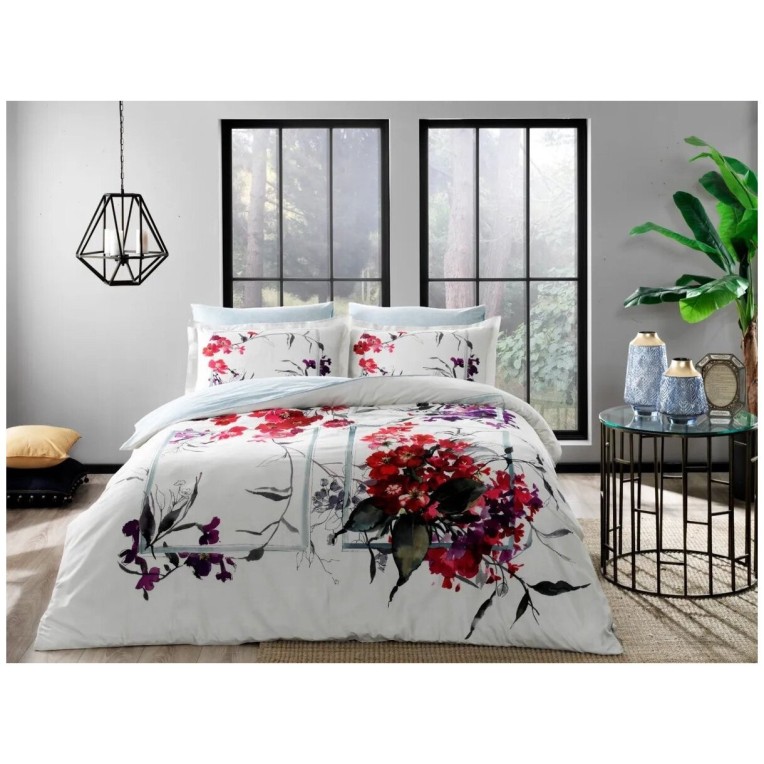 Постельное белье Digital Saten Nerva V01 Bej