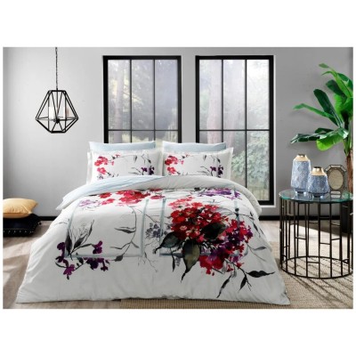 Постельное белье Digital Saten Nerva V01 Bej