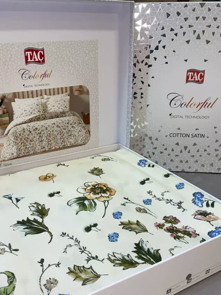 Постельное белье Digital Saten Noide V01 Yesil недорого в Алматы