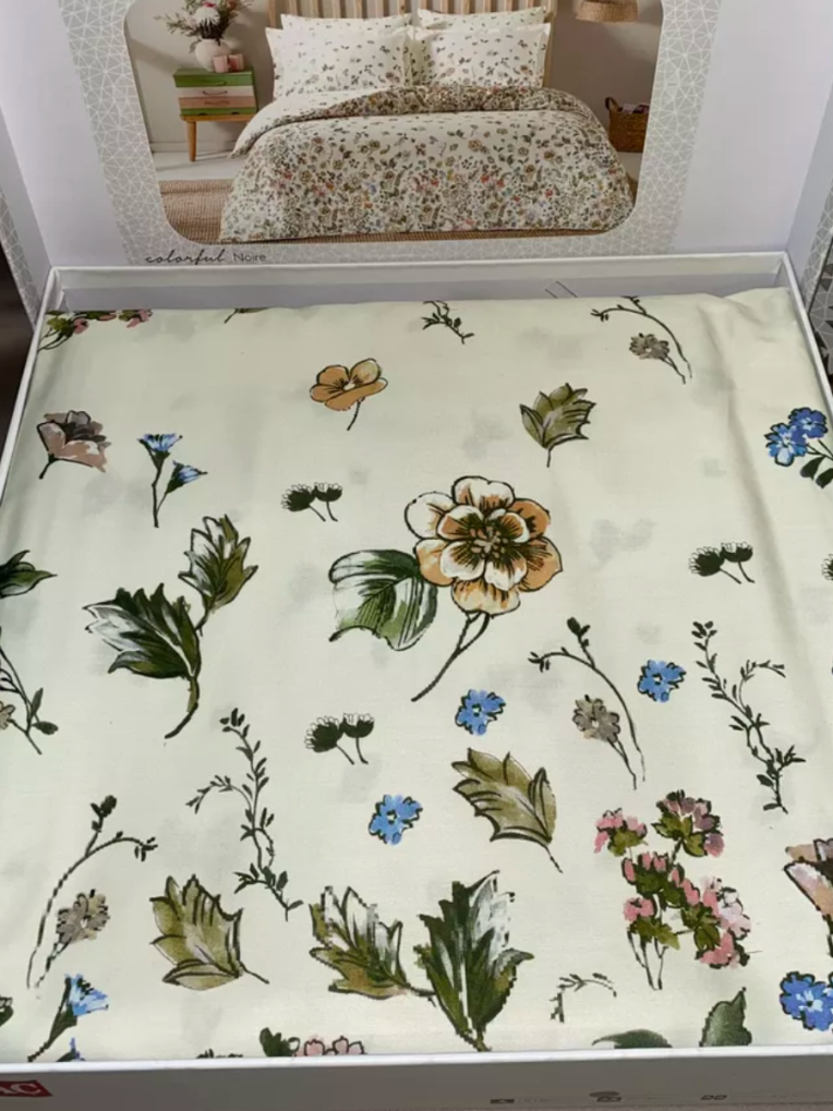 Постельное белье Digital Saten Noide V01 Yesil по лучшей цене в Казахстане