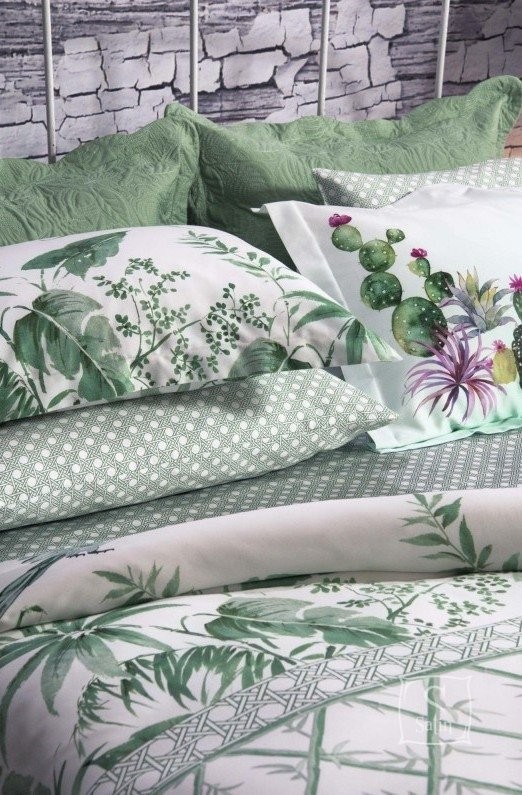 Постельное белье Digital Saten Patriot V01 Yesil лучшего качества