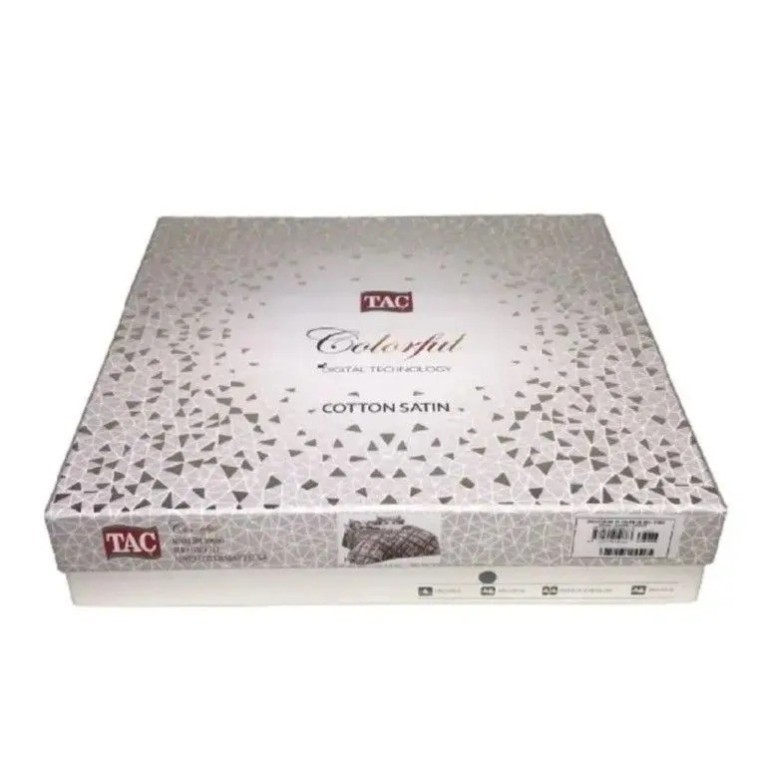 Постельное белье Digital Saten Rodon V05 Taba купить недорого