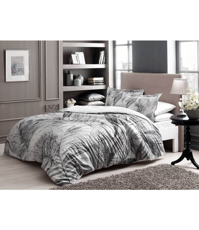 Постельное белье Digital Saten Seinse V02 Gri лучшего качества