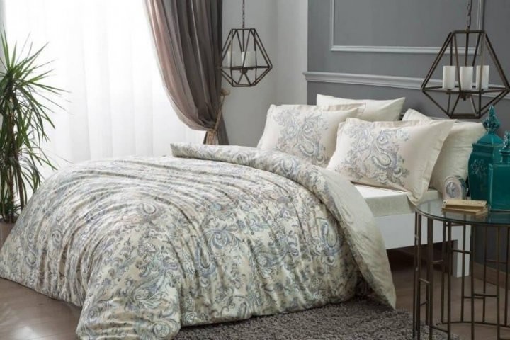 Постельное белье Digital Crosby Family V1 Ekru