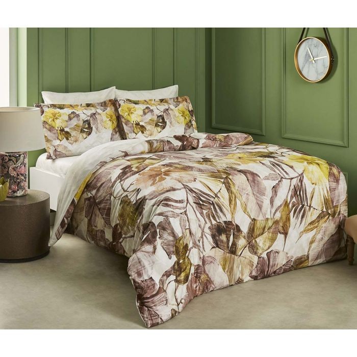 Постельное белье Digital Saten Vares V01 Kahve