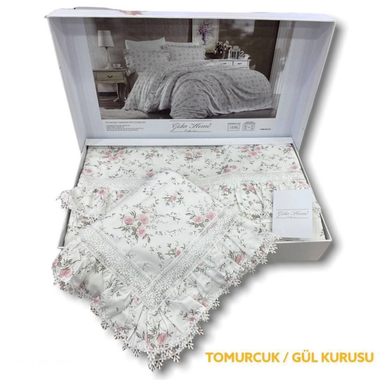Постельное белье Gelin home LUX Tomurcuk Gul Kurusu по лучшей цене в Казахстане
