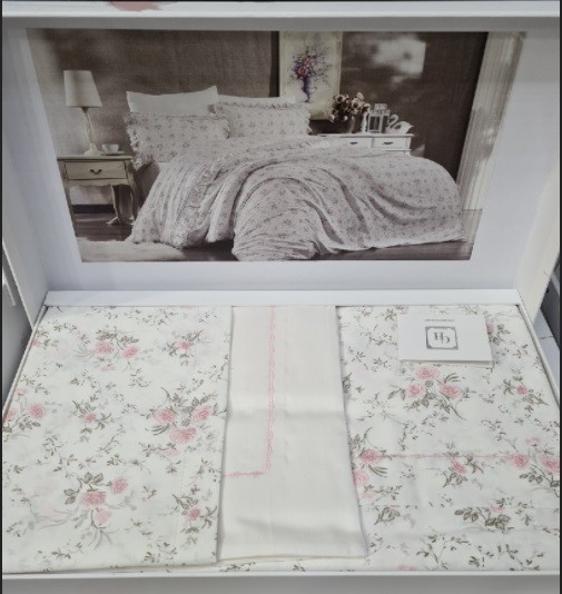 Постельное белье Gelin home LUX Tomurcuk Gul Kurusu купить недорого