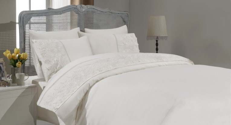 Постельное белье Gelin home ekonomic, GLNN 135 Liya krem