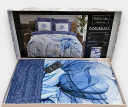 Постельное белье IKRA LIFE Digital SATEN PAMUKKALE