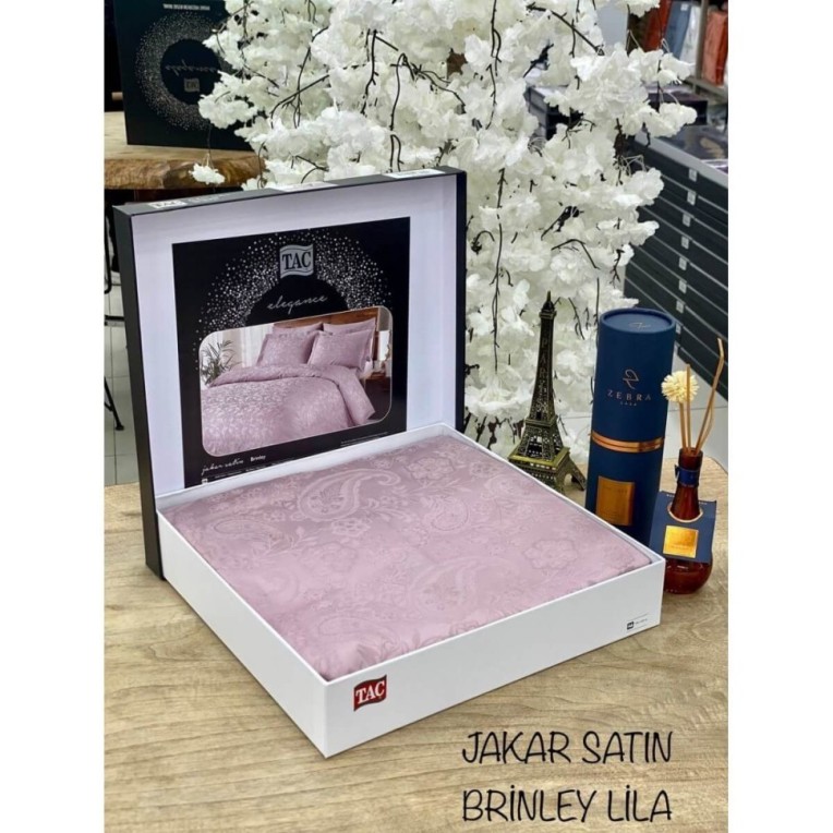 Постельное белье Jakar Saten Brinley Lila по лучшей цене в Казахстане