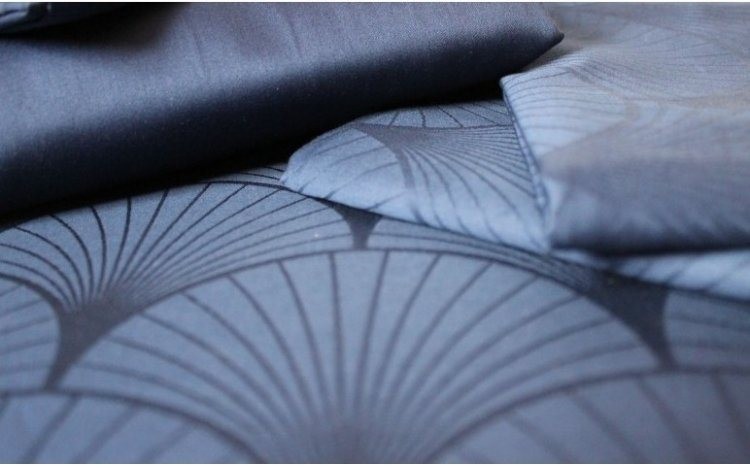 Постельное белье Jakar Saten Cross Lacivert купить недорого