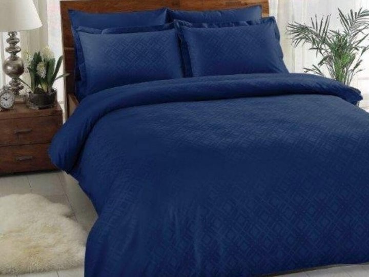 Постельное белье Jakar Saten Vision Lacivert