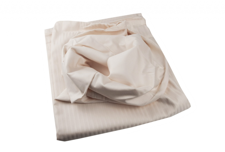 Постельное белье Premium Basic Stripe Saten Krem лучшего качества