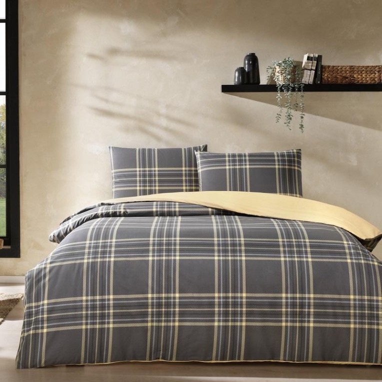 Постельное белье Ranforce Aspen V01 Antrasit