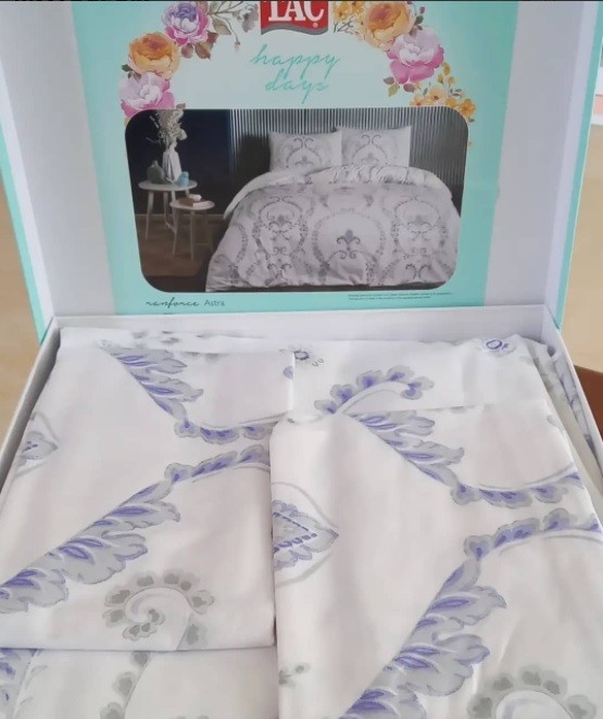 Постельное белье Ranforce Astra V06 Mor лучшего качества