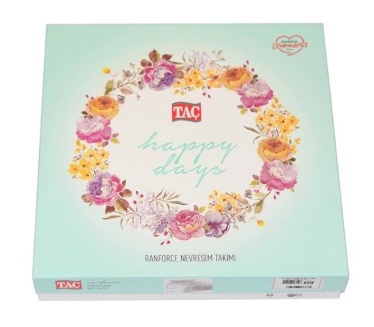 Постельное белье Ranforce Blair V01 Kirmizi по лучшей цене в Казахстане