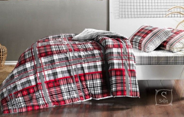 Постельное белье Ranforce Blair V01 Kirmizi