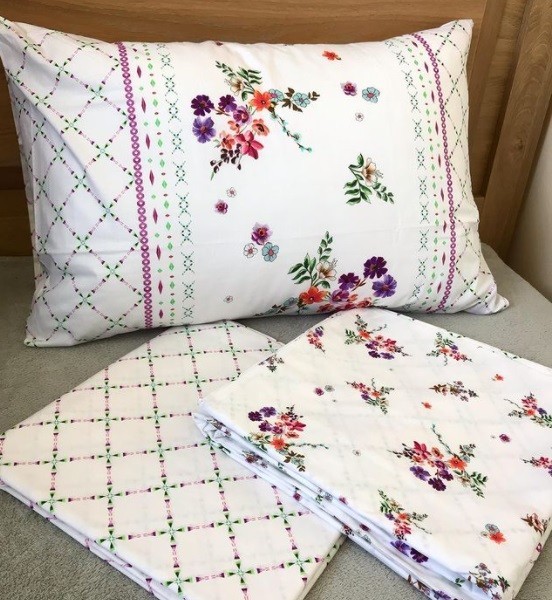 Постельное белье Ranforce Family Sasha V02 Lila лучшего качества