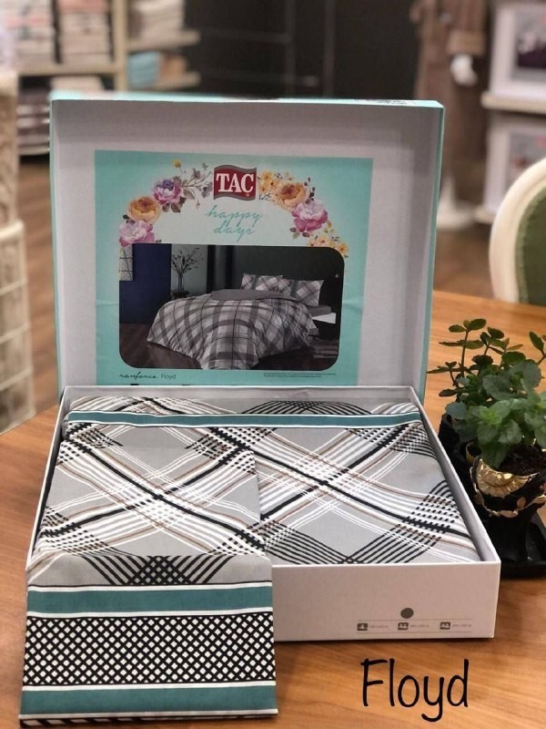 Постельное белье Ranforce Floyd V05 Gri купить недорого