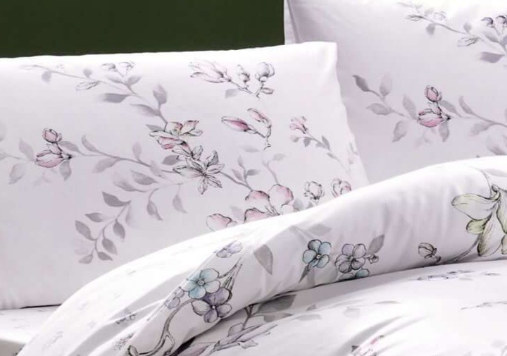 Постельное белье Ranforce Julianne V01 Pembe по лучшей цене в Казахстане