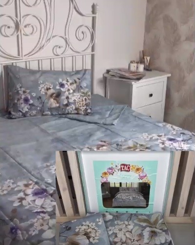 Постельное белье Ranforce Liza V03 Mavi лучшего качества