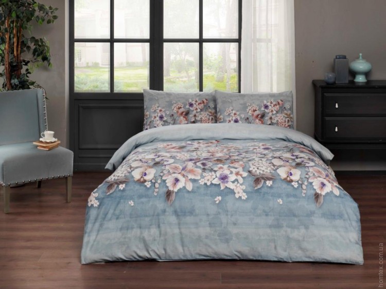 Постельное белье Ranforce Liza V03 Mavi