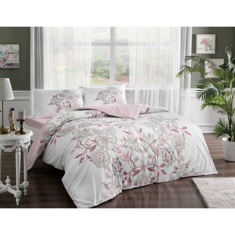 Постельное белье Ranforce Lucy V03 Pembe