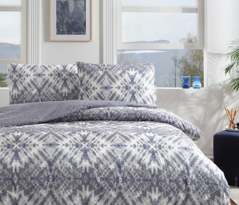 Постельное белье Ranforce Mavis V01 Lacivert