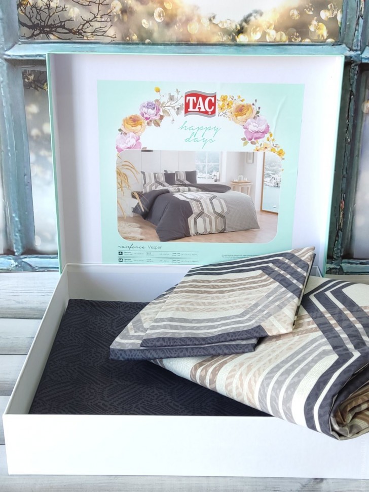 Постельное белье Ranforce Vesper V01 Kahne лучшего качества