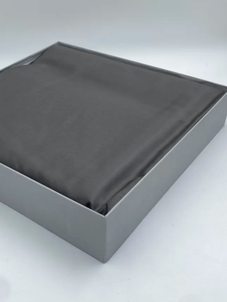 Постельное белье Saten Basic Antrasit лучшего качества