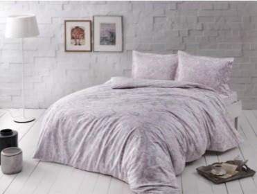 Постельное белье Saten Castillo V03 Lila по лучшей цене в Казахстане
