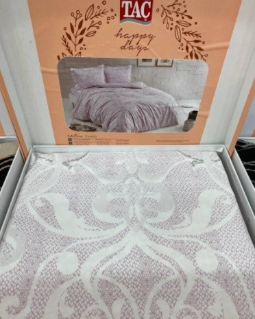 Постельное белье Saten Castillo V03 Lila лучшего качества