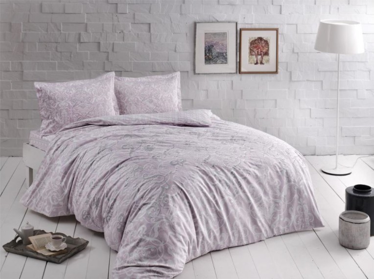 Постельное белье Saten Castillo V03 Lila
