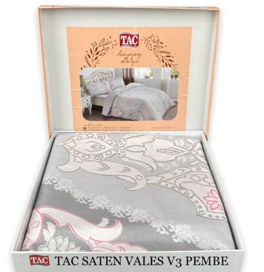 Постельное белье Saten Familiy Vales V03 Pembe только у нас!