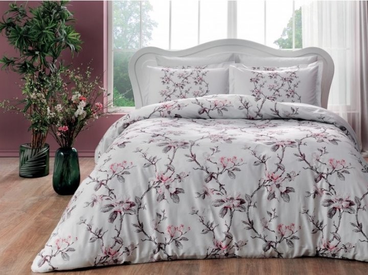 Постельное белье Saten Lotte V04 Pembe