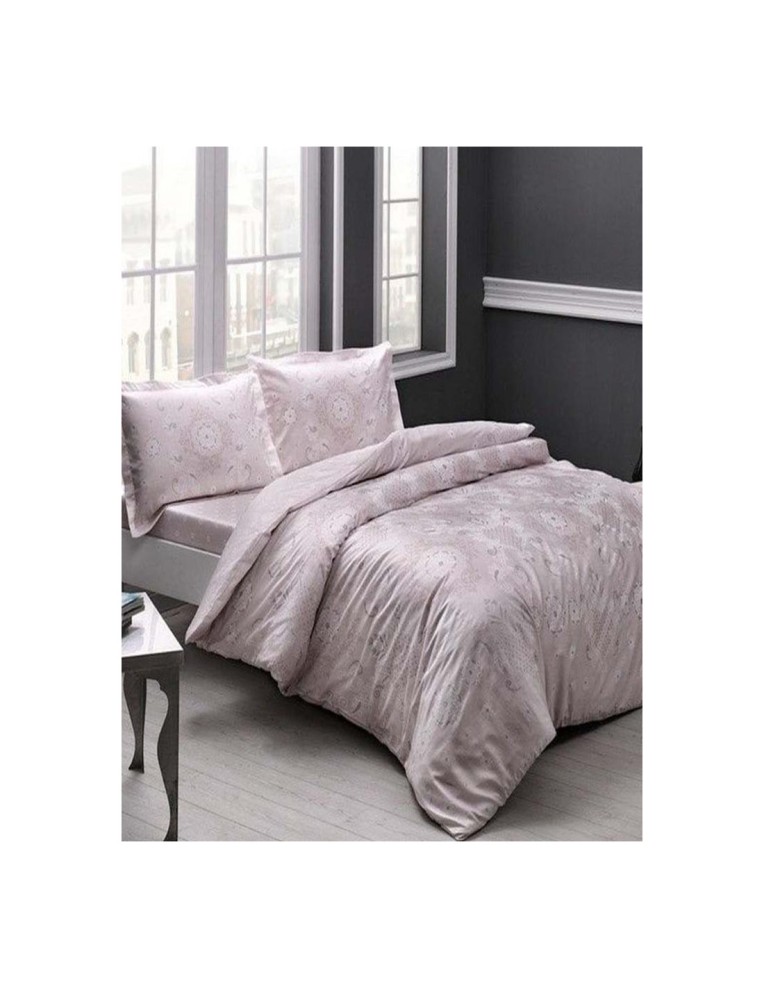 Постельное белье Saten Lucca Family V53 Pudra