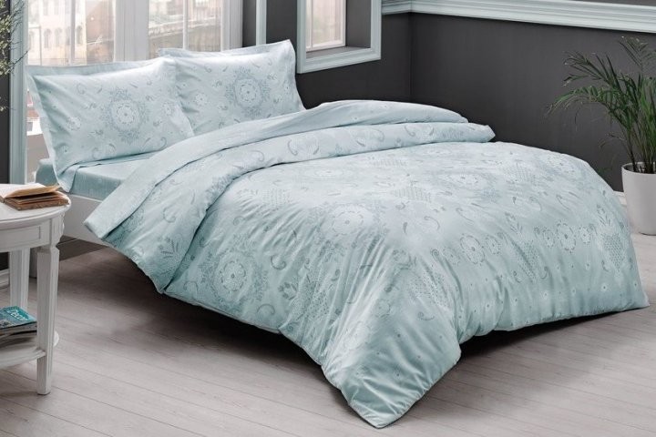 Постельное белье Saten Lucca V53 Mint