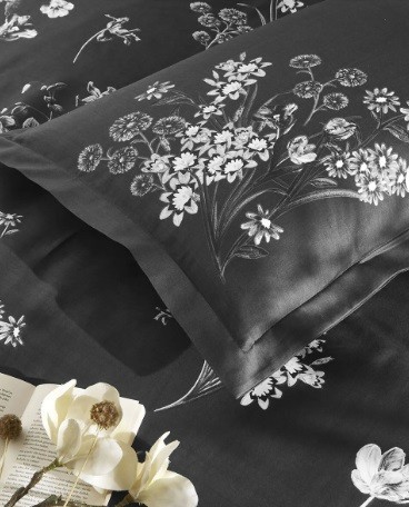 Постельное белье Saten Roxane V01 Syah