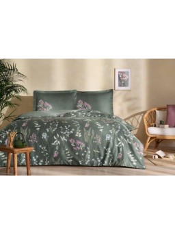 Постельное белье Saten Ruth V01 Yesil