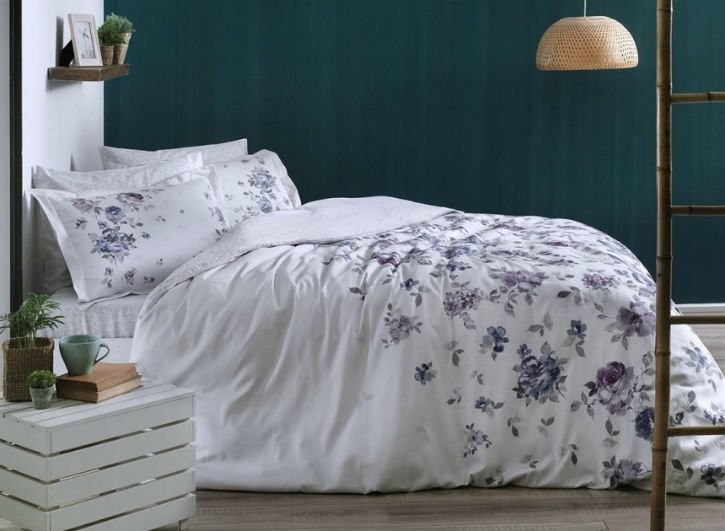 Постельное белье Saten Zaira V52 Lila