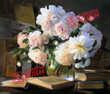 Шелкография "Классика" (багет золото)