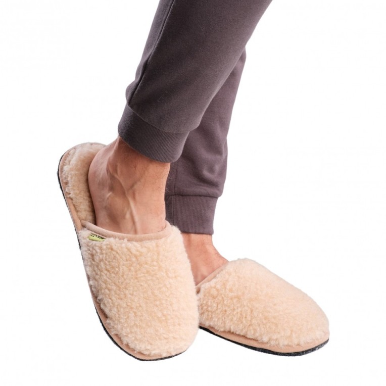 Шлепанцы "Гармония" (цвет бежевый).